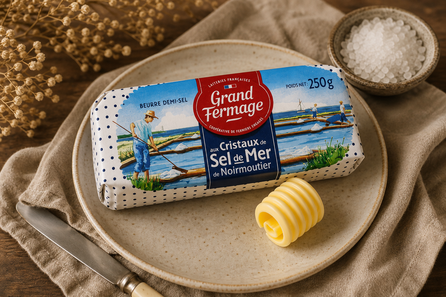 Grand Fermage Beurre aux Cristaux
