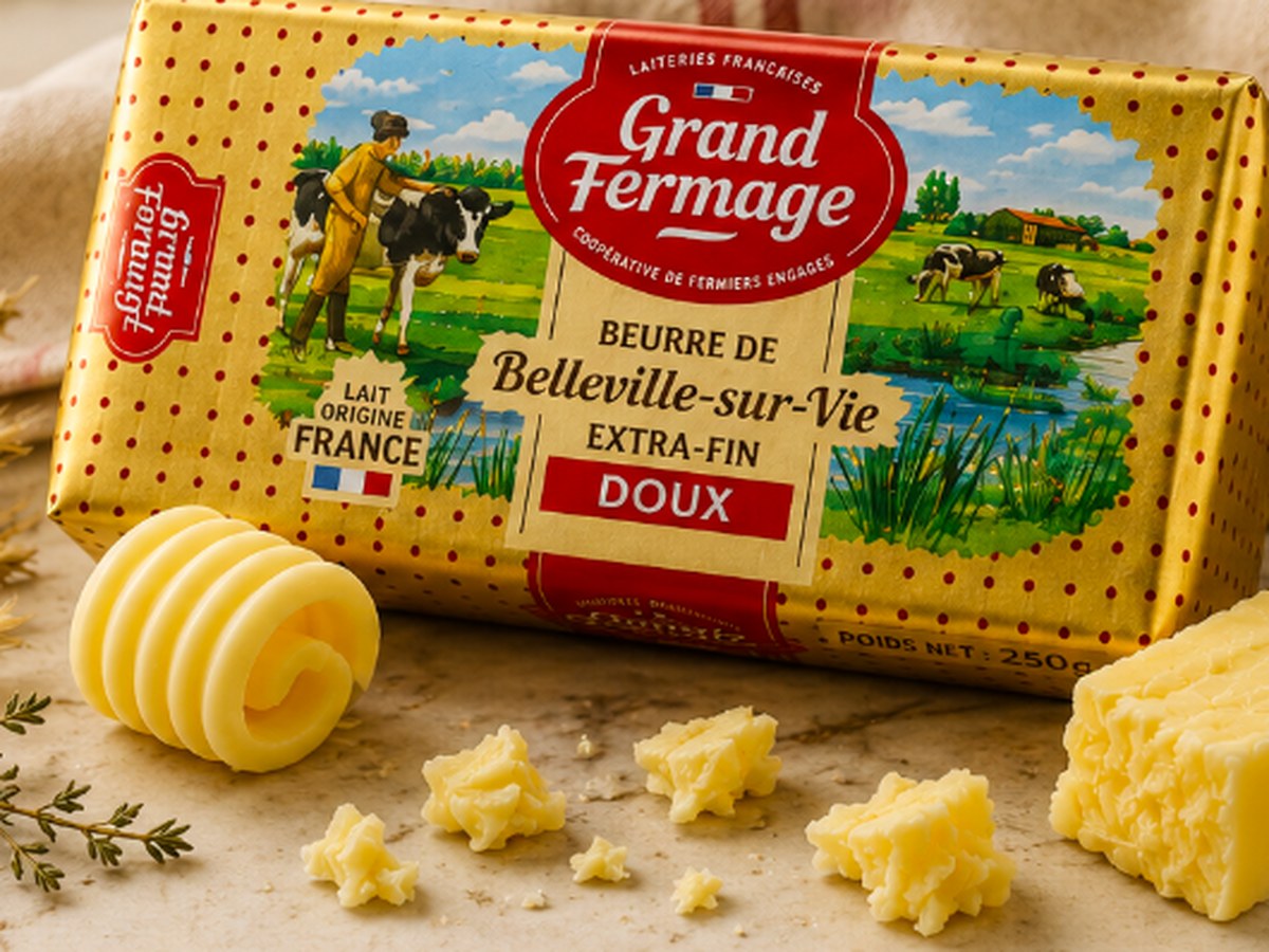Grand Fermage butter from Vendée