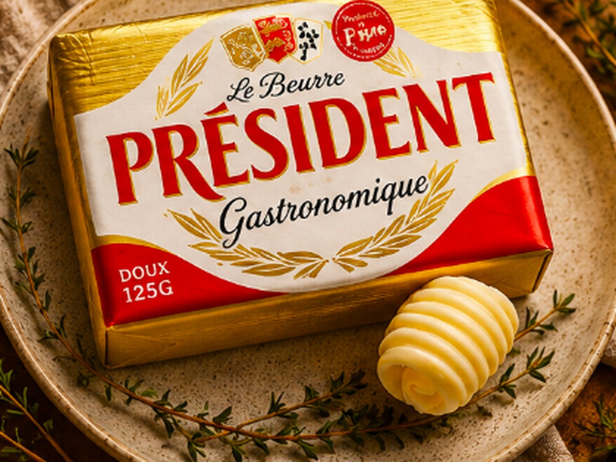 Président butter from Normandy