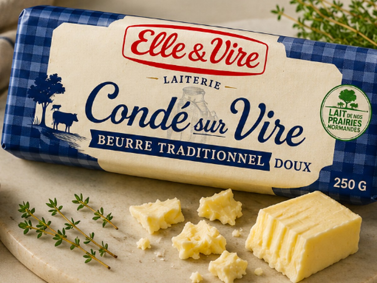 Elle & Vire butter from Normandy