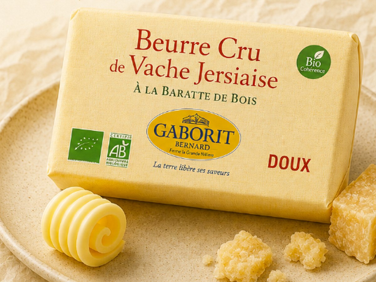 Gaborit Beurre Cru butter from Poitou